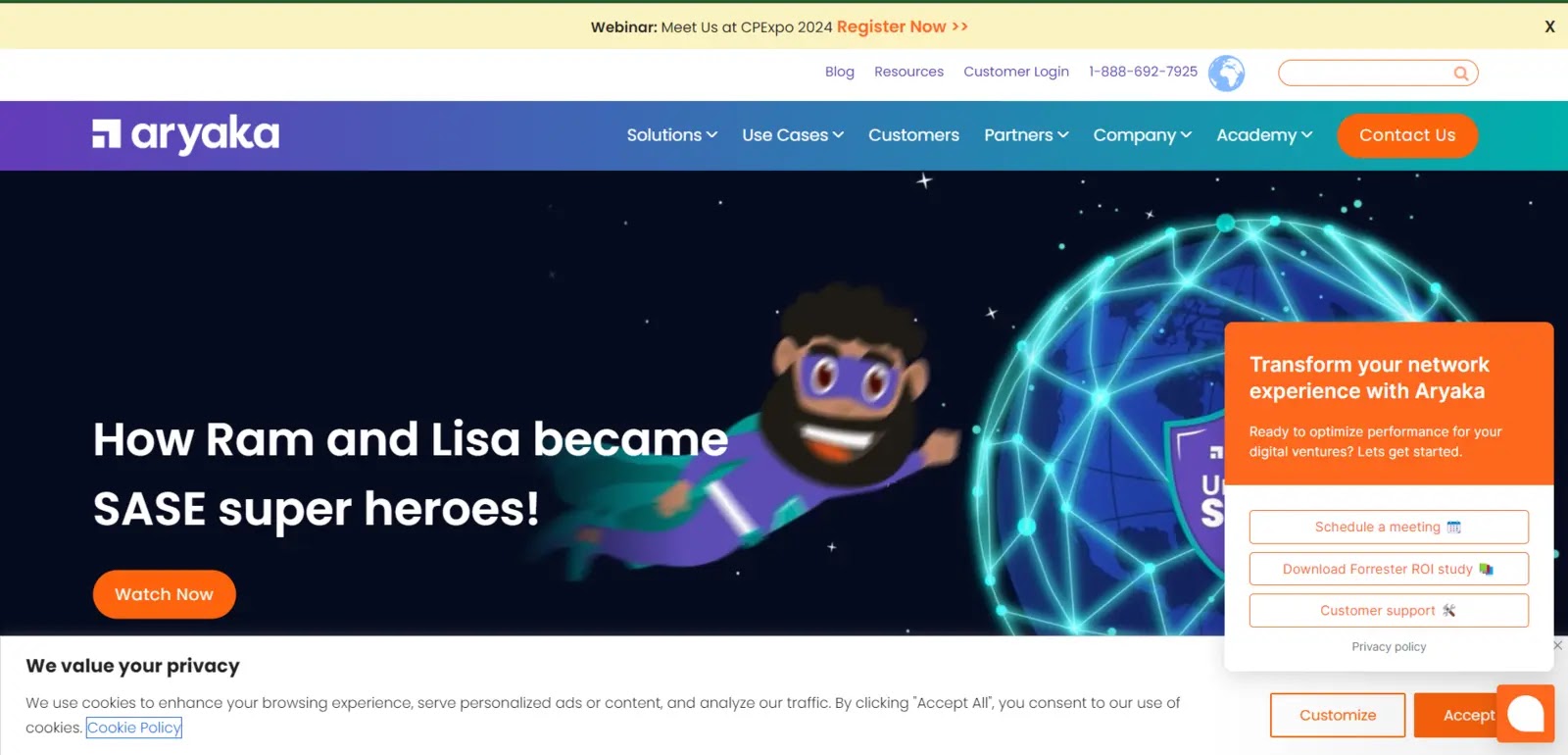 Secure Network As a Service for MSP